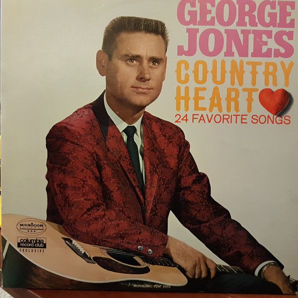 George Jones – Country Heart (1966, Vinyl) - Discogs