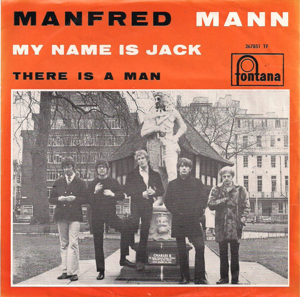 Manfred Mann – My Name Is Jack / There Is A Man (1968, Vinyl