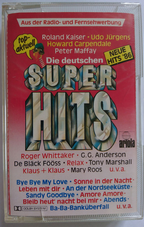 télécharger l'album Various - Die Deutschen Superhits Neue Hits 86