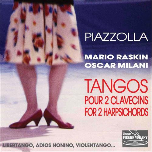 Album herunterladen Mario Raskin, Oscar Milani - Piazzolla Tangos Pour 2 Clavecins For 2 Harpsichords
