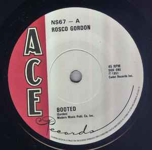 Rosco Gordon - Booted / Ain't A Better Story To Told album cover