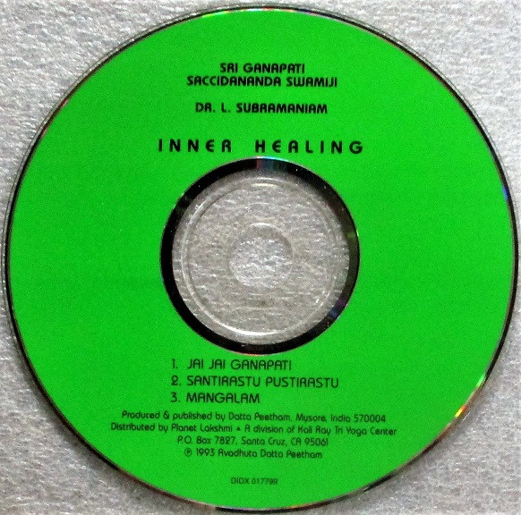 ladda ner album Sri Ganapathi Sachchidananda Swamiji, Dr LSubrahaniam - Inner Healing