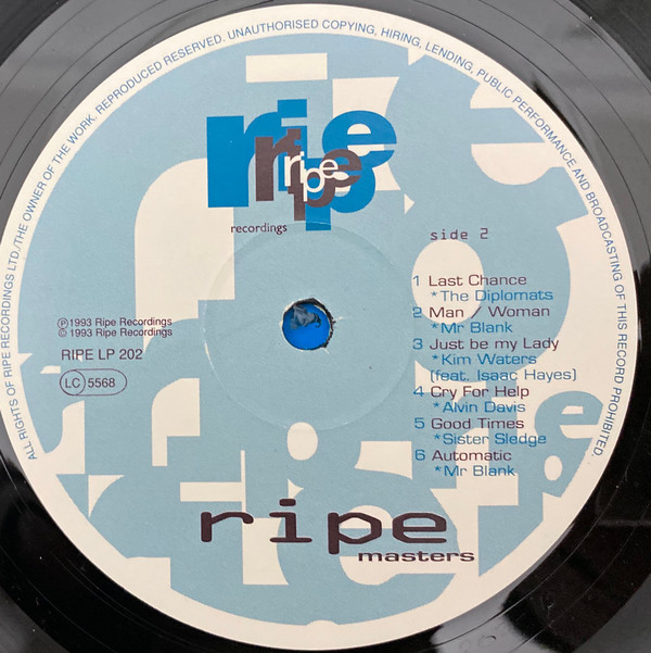 télécharger l'album Various - Ripe Masters