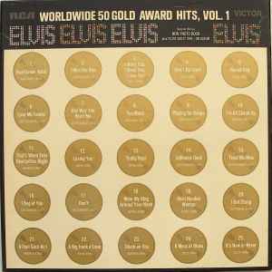 Elvis Presley - Worldwide 50 Gold Award Hits, Vol. 1 album cover