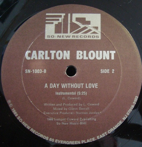 Album herunterladen Carlton Blount - A Day Without Love