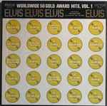 Cover of Worldwide 50 Gold Award Hits, Vol. 1, 1975, Vinyl
