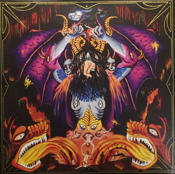 Devil Master – Satan Spits On Children Of Light (2019, Red Translucent w/  Black Smoke, Vinyl) - Discogs
