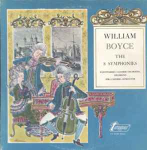 William Boyce - The 8 Symphonies album cover