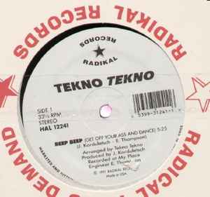 Tekno Tekno - Beep Beep album cover