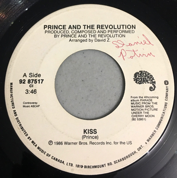 Prince And The Revolution - Kiss | Paisley Park (92 87517)