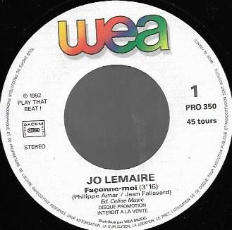 ladda ner album Jo Lemaire - Façonne Moi