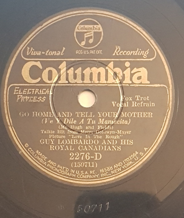 lataa albumi Guy Lombardo And His Royal Canadians - Go Home And Tell Your Mother Im Doing That Thing