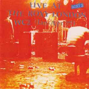 Live At The Roxy London WC2 (Jan - Apr 77) (CD) - Discogs