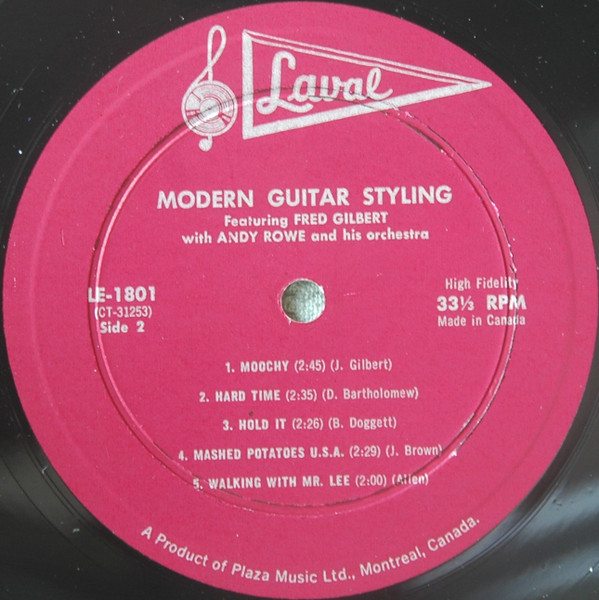 baixar álbum Fred Gilbert - Modern Guitar Stylings
