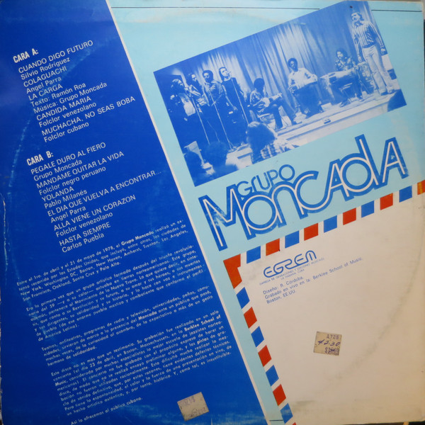 Album herunterladen Grupo Moncada - Centro De Estudios Cubanos Nueva York EEUU
