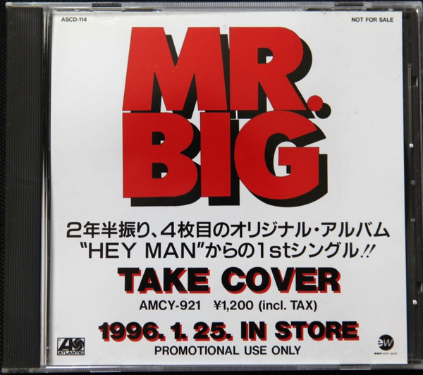 激レア！プロモ盤】MR.BIG/Take Cover-