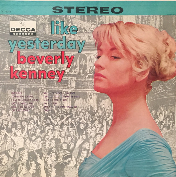 Beverly Kenney – Like Yesterday (1959, Vinyl) - Discogs