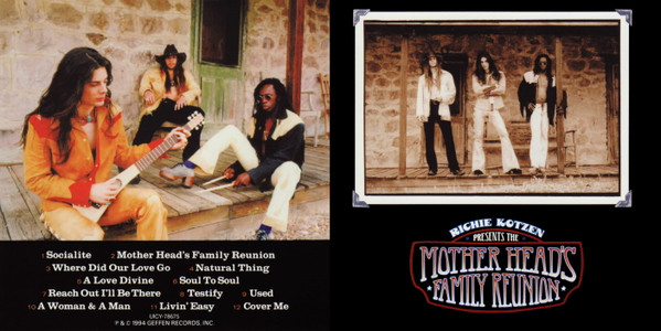 Album herunterladen Richie Kotzen リッチーコッツェン - Mother Heads Family Reunion マザーヘッズファミリーリユニオン