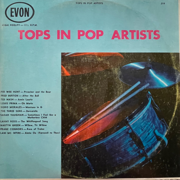 Tops in Pop Artists album cover