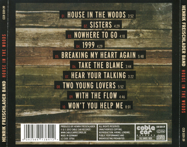 last ned album Henrik Freischlader Band - House In The Woods