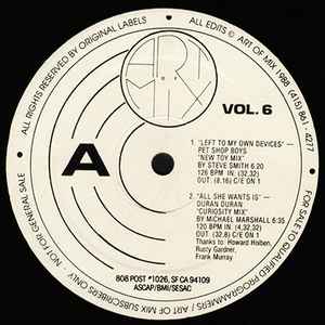 Art Of Mix - Vol. 6 - Various