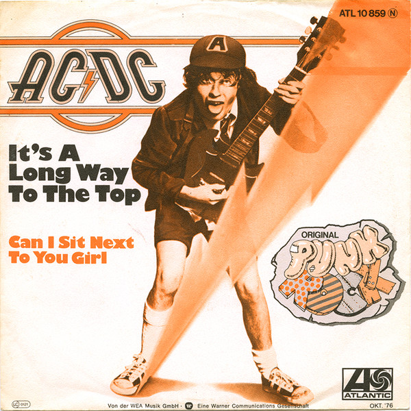 AC/DC – It's A Long Way To The Top (1976, Vinyl) - Discogs