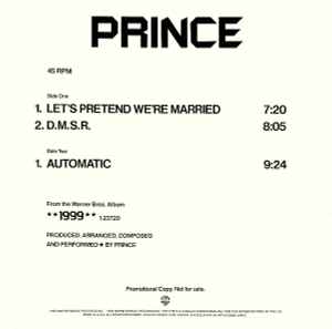 Prince - Selections From 1999