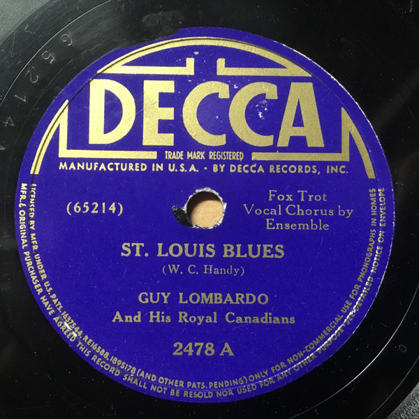 Album herunterladen Guy Lombardo And His Royal Canadians - St Louis Blues Auld Lang Syne