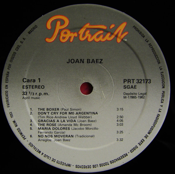 last ned album Joan Baez - Tour Europea