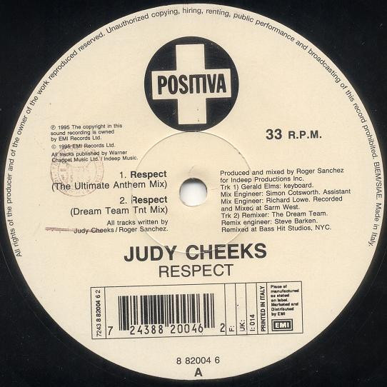 Judy Cheeks – Respect