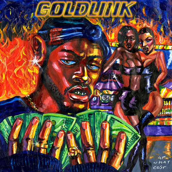 激レア Goldlink / At What Cost 初回限定ブルークリア盤-