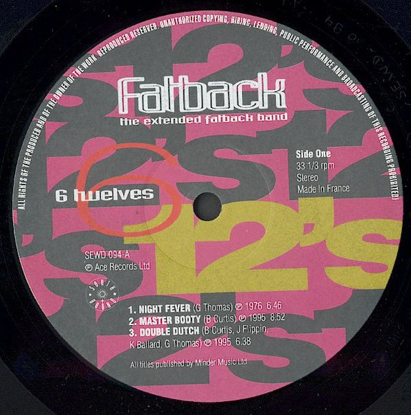 The Fatback Band - 6 Twelves - The Extended Fatback Band