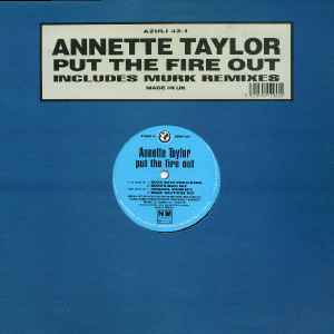 Annette Taylor - Put The Fire Out album cover