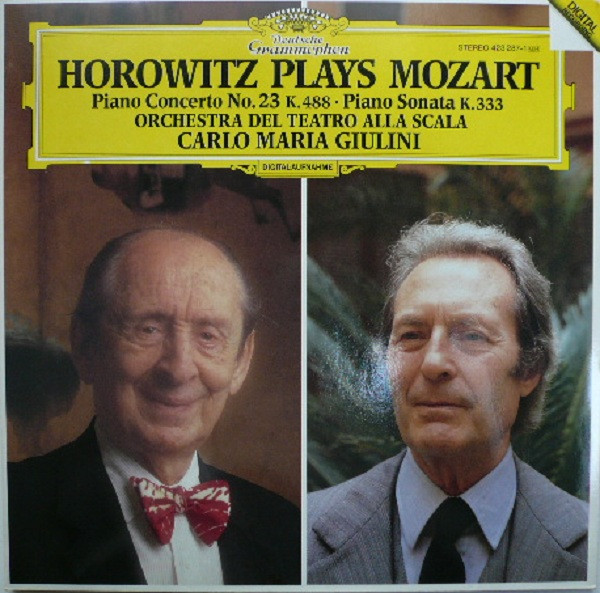 Horowitz Plays Mozart - Orchestra Del Teatro Alla Scala / Carlo Giulini – Piano Concerto No. 23 K. 488 • Piano Sonata K. 333 (2018, Vinyl) - Discogs