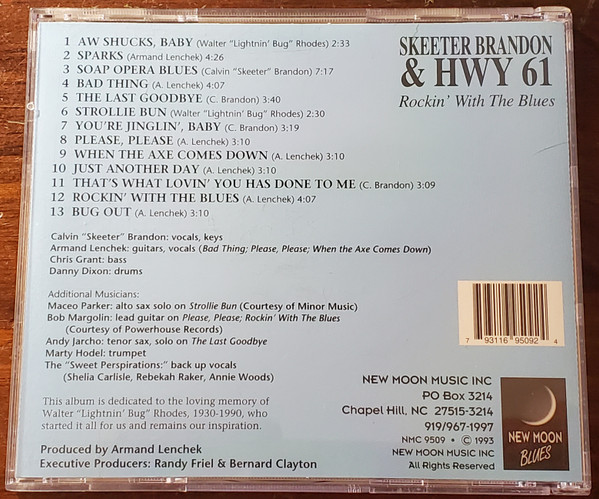 descargar álbum Skeeter Brandon & Hwy 61 - Rockin With The Blues
