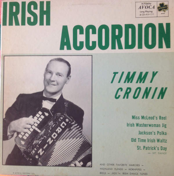 Timmy Cronin - Irish Accordion on Discogs