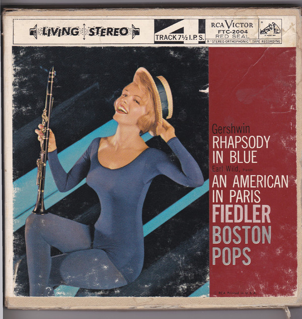 télécharger l'album Earl Wild, Arthur Fiedler, The Boston Pops Orchestra, Gershwin - Rhapsody In Blue An American In Paris