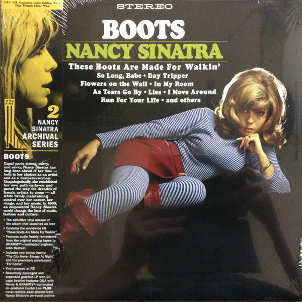 Nancy Sinatra – Boots (2021, Clear [Day Trippin' Clear Wax], Vinyl ...