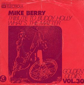 Mike Berry With The Outlaws – Tribute To Buddy Holly (1961, Vinyl