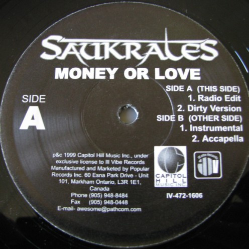 baixar álbum Download Saukrates - Money Or Love album