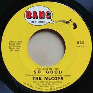 The Mc Coys You Make Me Feel So Good Runaway 1966 Vinyl Discogs