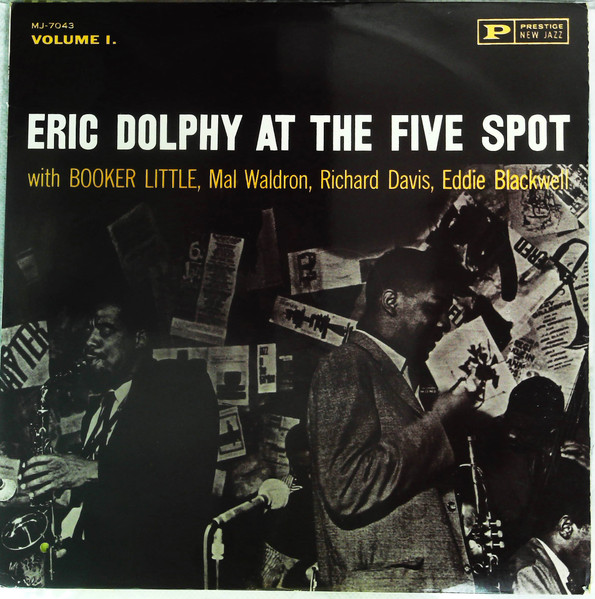 Eric Dolphy – At The Five Spot, Volume 1. (1961, Vinyl) - Discogs