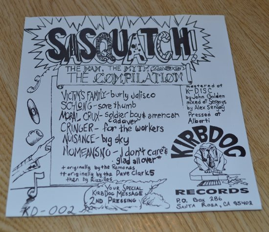 last ned album Sasquatch - The Man The Myth The Compilation 2x7