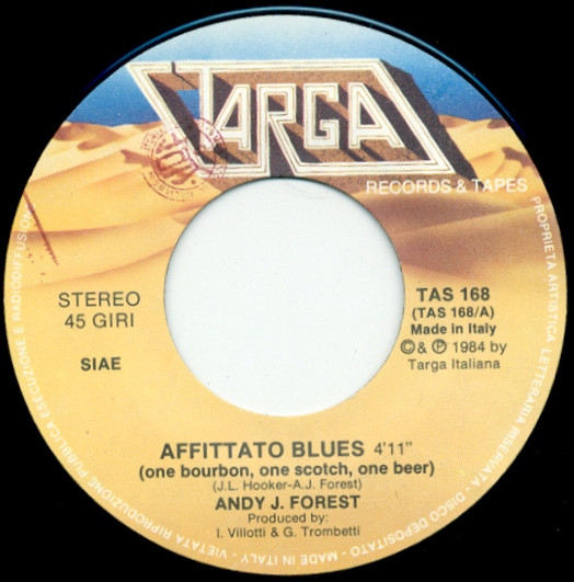 lataa albumi Andy J Forest - Affittato Blues