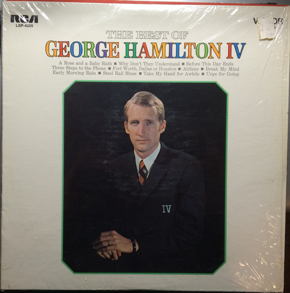 George Hamilton IV – The Best Of George Hamilton IV (1970, Vinyl 