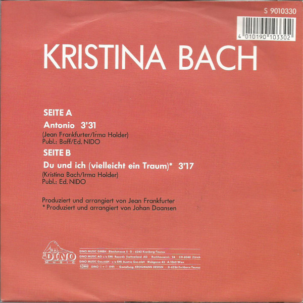 ladda ner album Kristina Bach - Antonio