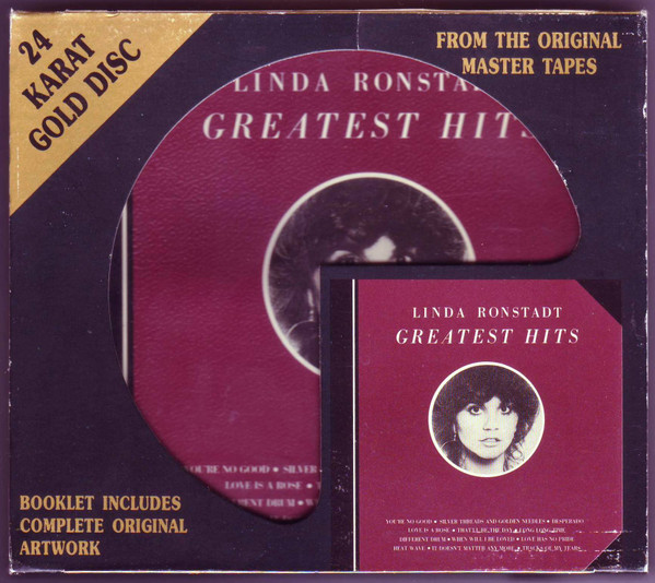 Linda Ronstadt – Greatest Hits (1994, 24KT Gold , CD) - Discogs
