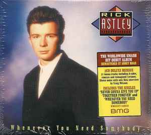 Rick Astley – Whenever You Need Somebody (2022, CD) - Discogs
