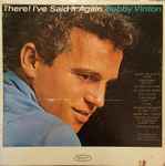 There! I've Said It Again / Bobby Vinton