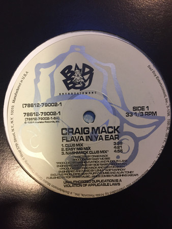 Craig Mack - Flava In Ya Ear | Releases | Discogs